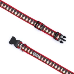 The Worthy Dog Gnomes Dog Collar