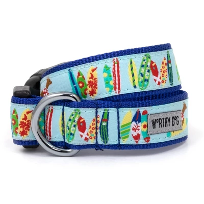 The Worthy Dog Surf’s Up Dog Collar 1 The Worthy Dog Surf’s Up Dog Collar