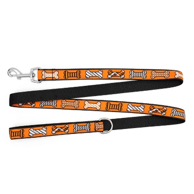 Halloween Bones Dog Leash - The Worthy Dog 1 Halloween Bones Dog Leash - The Worthy Dog
