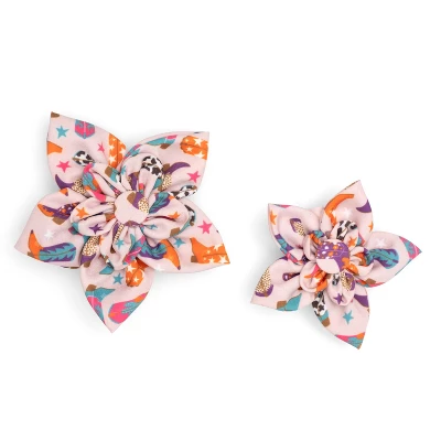 The Worthy Dog Wild Wild West Adjustable Flower Accessory 1 The Worthy Dog Wild Wild West Adjustable Flower Accessory