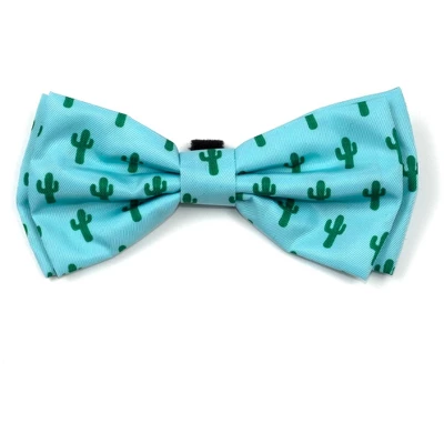 The Worthy Dog Cactus Bow Tie Adjustable Collar Attachment Accessory 3 The Worthy Dog Cactus Bow Tie Adjustable Collar Attachment Accessory - Image 3