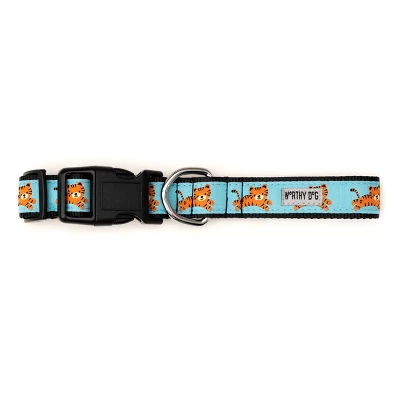 The Worthy Dog Tigers Dog Collar 2 The Worthy Dog Tigers Dog Collar - Image 2