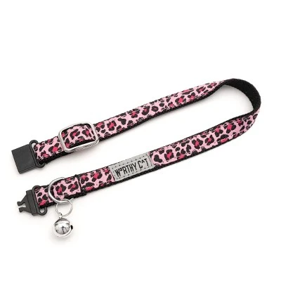 The Worthy Dog Leopard Breakaway Adjustable Cat Collar 1 The Worthy Dog Leopard Breakaway Adjustable Cat Collar