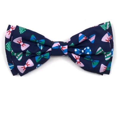The Worthy Dog Printed Bow Ties Pattern Bow Tie Adjustable Collar Attachment Accessory 2 The Worthy Dog Printed Bow Ties Pattern Bow Tie Adjustable Collar Attachment Accessory - Image 2