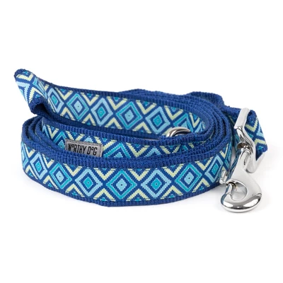 The Worthy Dog Graphic Diamond Dog Leash 1 The Worthy Dog Graphic Diamond Dog Leash