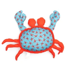 The Worthy Dog Tough Crab Dog Toy