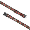 The Worthy Dog Holiday Check Dog Collar