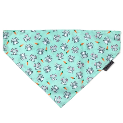 The Worthy Dog Bunnies Slide-On Bandana Collar Accessory 3 The Worthy Dog Bunnies Slide-On Bandana Collar Accessory - Image 3