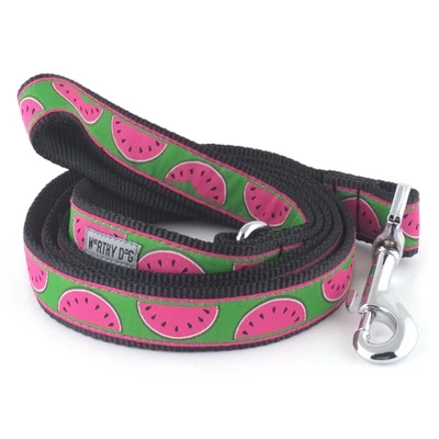 The Worthy Dog Watermelon Dog Leash 1 The Worthy Dog Watermelon Dog Leash