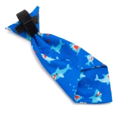 The Worthy Dog Chomp Neck Tie Adjustable Collar Attachment Accessory