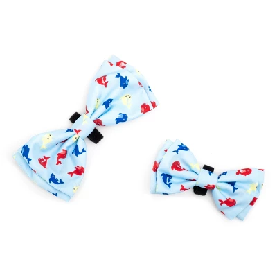 The Worthy Dog Narwhals Bow Tie Adjustable Collar Attachment Accessory 1 The Worthy Dog Narwhals Bow Tie Adjustable Collar Attachment Accessory