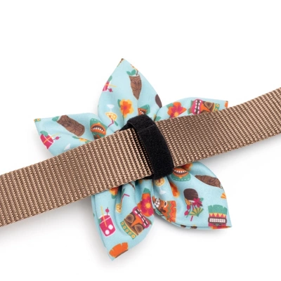 The Worthy Dog Tiki Time Adjustable Flower Accessory 1 The Worthy Dog Tiki Time Adjustable Flower Accessory