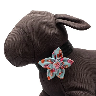 The Worthy Dog Butterflies Flower Adjustable Collar Attachment Accessory 2 The Worthy Dog Butterflies Flower Adjustable Collar Attachment Accessory - Image 2