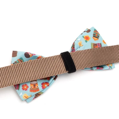 The Worthy Dog Tiki Time Adjustable Bow Tie Accessory 1 The Worthy Dog Tiki Time Adjustable Bow Tie Accessory