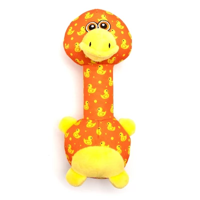 Ducky Long Neck Squeaky Plush Dog Toy - The Worthy Dog 3 Ducky Long Neck Squeaky Plush Dog Toy - The Worthy Dog - Image 3