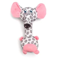 Elephant Long Neck Squeaky Plush Dog Toy - The Worthy Dog -The Worthy Dog Shop GUEST 41bd2bf8 e28a 437c 8ed0 9ba53352abb0