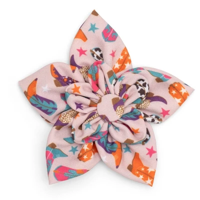 The Worthy Dog Wild Wild West Adjustable Flower Accessory 3 The Worthy Dog Wild Wild West Adjustable Flower Accessory - Image 3