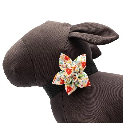The Worthy Dog Celebrate Flower Adjustable Collar Attachment Accessory 2 The Worthy Dog Celebrate Flower Adjustable Collar Attachment Accessory - Image 2