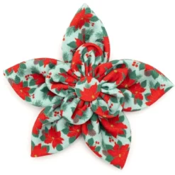 The Worthy Dog Poinsettias Flower - Adjustable Pet Collar Accessory 5 The Worthy Dog Poinsettias Flower - Adjustable Pet Collar Accessory -The Worthy Dog Shop GUEST 51057853 69b0 435a b4f9 a9fabe2cc203