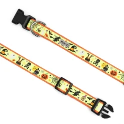 The Worthy Dog Witches Brew Adjustable Dog Collar