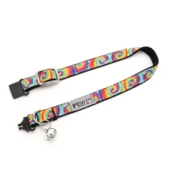 The Worthy Dog Kaleidoscope Breakaway Adjustable Cat Collar