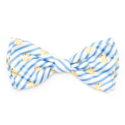 The Worthy Dog Stripe Rubber Duck Bow Tie Accessory -The Worthy Dog Shop GUEST 5e9da363 46f7 4649 8826 7f7db7683ba1