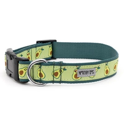 The Worthy Dog Avocados Collar 2 The Worthy Dog Avocados Collar - Image 2