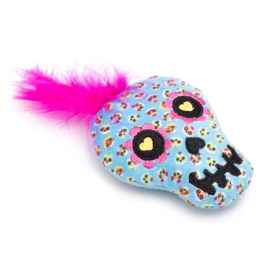 The Worthy Cat Sugar Skull Plush Toy By The Worthy Dog 1 The Worthy Cat Sugar Skull Plush Toy By The Worthy Dog
