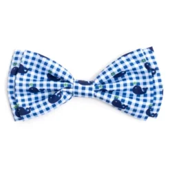 The Worthy Dog Gingham Whales Bow Tie Accessory -The Worthy Dog Shop GUEST 6e7a6158 8c9a 4965 8d95 ed2eb1fa3131