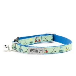Golf Adjustable Cat Collar - The Worthy Dog -The Worthy Dog Shop GUEST 71262662 d159 4a1f 9e1b 87669feb25ea