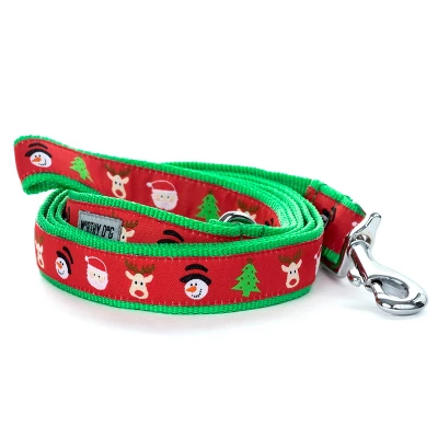 The Worthy Dog Merry Christmas Dog Leash 1 The Worthy Dog Merry Christmas Dog Leash