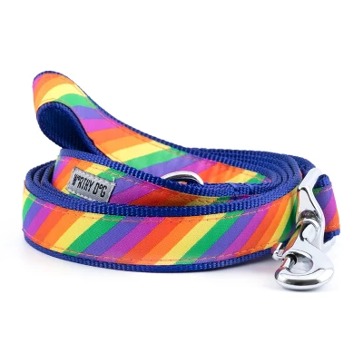 The Worthy Dog Rainbow Dog Leash 1 The Worthy Dog Rainbow Dog Leash