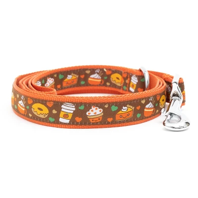 The Worthy Dog Pumpkin Spice Pet Leash 1 The Worthy Dog Pumpkin Spice Pet Leash
