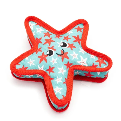 Starfish Squeaky Plush Dog Toy - The Worthy Dog 2 Starfish Squeaky Plush Dog Toy - The Worthy Dog - Image 2