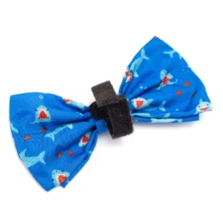 The Worthy Dog Chomp Bow Tie Adjustable Collar Attachment Accessory