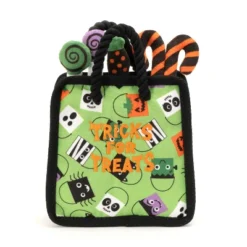 Halloween Tricks For Treats Bag Squeaky Tough Plush Dog Toy - The Worthy Dog -The Worthy Dog Shop GUEST 9312b0ae 5063 4e98 b39f 423d641b5230
