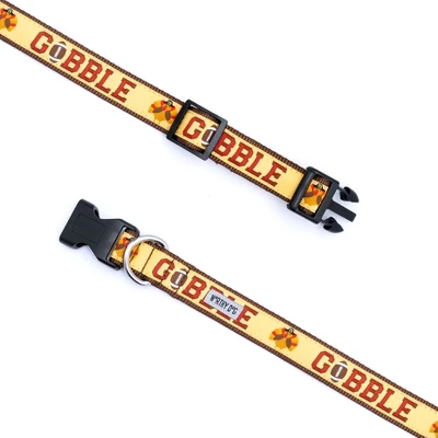 The Worthy Dog Gobble Gobble Dog Collar 2 The Worthy Dog Gobble Gobble Dog Collar - Image 2