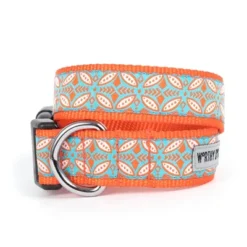 The Worthy Dog Stamp Print Dog Collar