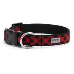 The Worthy Dog Bias Buffalo Check Plaid Dog Collar -The Worthy Dog Shop GUEST a3b4bc70 7c4e 411e 814d 50cb274ff371