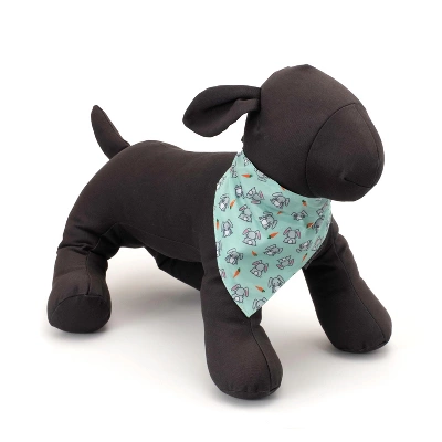 The Worthy Dog Bunnies Slide-On Bandana Collar Accessory 2 The Worthy Dog Bunnies Slide-On Bandana Collar Accessory - Image 2