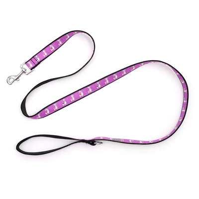 The Worthy Dog Llamas Dog Leash 2 The Worthy Dog Llamas Dog Leash - Image 2