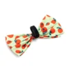 Tomatoes Dog Bow Tie - Adjustable Collar Accessory By The Worthy Dog