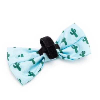 The Worthy Dog Cactus Bow Tie Adjustable Collar Attachment Accessory 1 The Worthy Dog Cactus Bow Tie Adjustable Collar Attachment Accessory