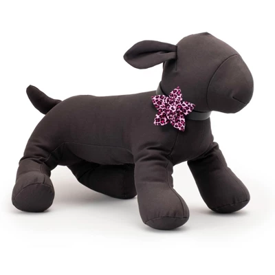 The Worthy Dog Leopard Flower Adjustable Collar Attachment Accessory 1 The Worthy Dog Leopard Flower Adjustable Collar Attachment Accessory