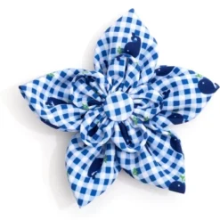 The Worthy Dog Gingham Whales Flower Accessory 5 The Worthy Dog Gingham Whales Flower Accessory -The Worthy Dog Shop GUEST c4737096 ede0 42d7 88bb 2db76123f86e
