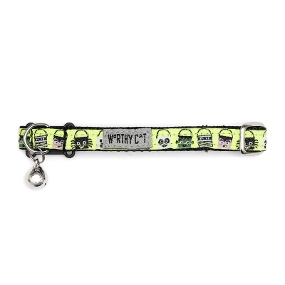 The Worthy Dog Tricks For Treats Breakaway Adjustable Cat Collar 1 The Worthy Dog Tricks For Treats Breakaway Adjustable Cat Collar