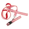 The Worthy Dog Colorblock Hearts Dog Leash