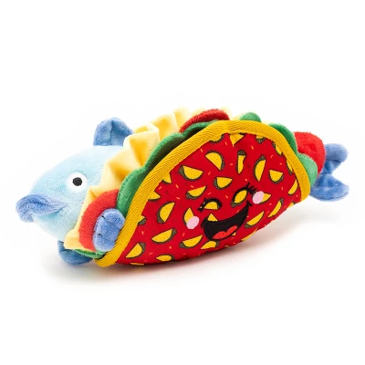 The Worthy Dog Fish Taco Tough Dog Toy 3 The Worthy Dog Fish Taco Tough Dog Toy - Image 3