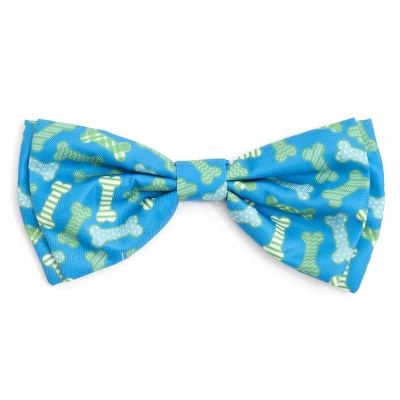 The Worthy Dog Preppy Bones Bow Tie Accessory 3 The Worthy Dog Preppy Bones Bow Tie Accessory - Image 3