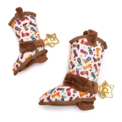 The Worthy Dog Wild Wild West Boot Tough Dog Toy